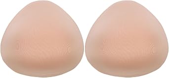 VALICLUD Triangular Sponge Prosthetic Fake Bra Soutien Prosthesis Forms Bra Pad Replacement