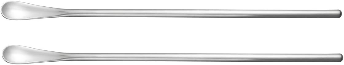 IMEEA 8.6-Inch Stirring Spoon Bar Cocktail Mixing Spoon SUS304 Stainless Steel Long Handle Iced Tea Coffee Spoon, Set of 2