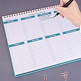 Zoom IMG-2 blocco note settimanale con lista Zoom IMG-2 blocco note settimanale con lista