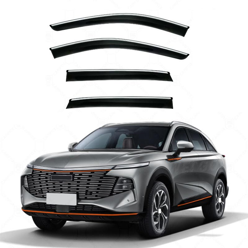 Déflecteurs de vent voiture HAVAL Shen Shou 2022+ pare-pluie pare-soleil 4pc