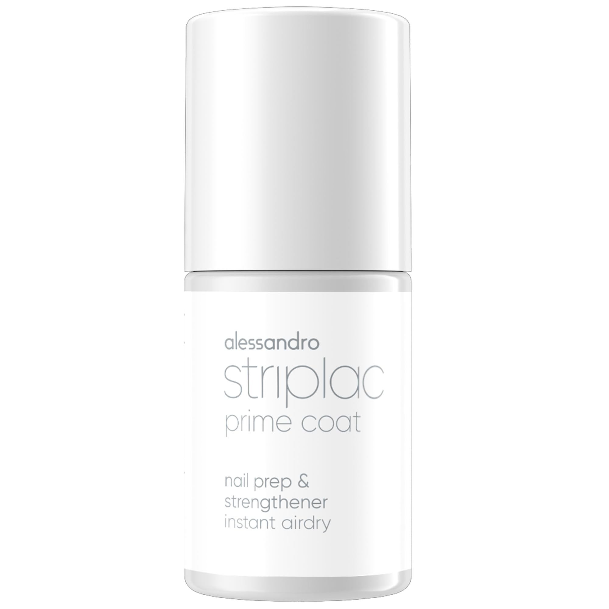 alessandro Striplac Prime Coat - Unterlack für Längeren Halt - Sofort Trocknend - Für Normale & Weiche Nägel - Schonende Abziehtechnologie - Vegan, 6,5ml