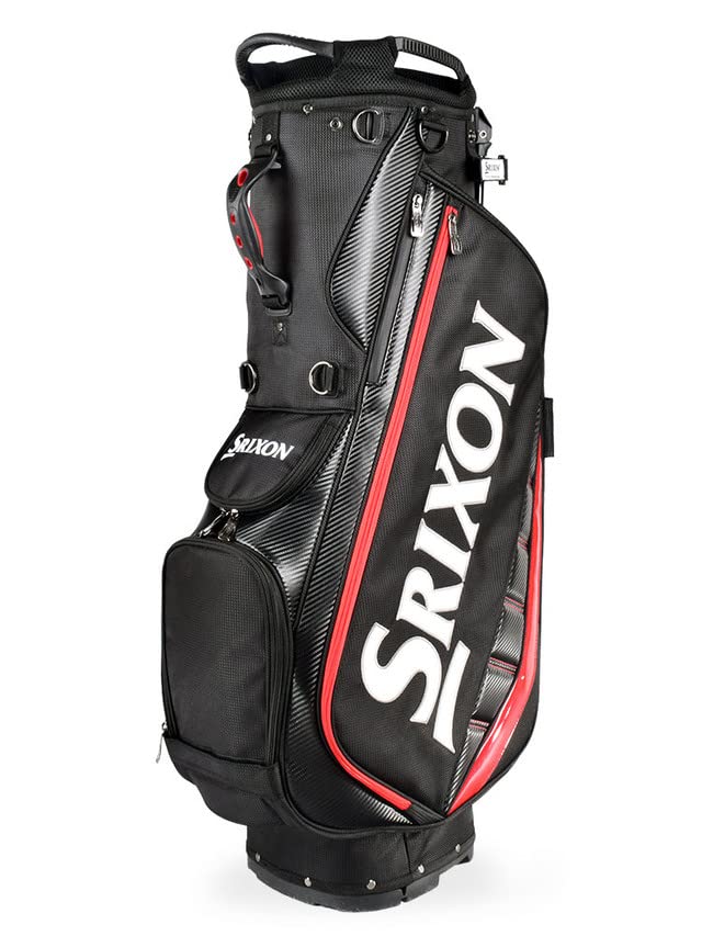 Srixon-Tour-Stand-Bag-Bolsa-de-Golf-con-Patas-BlackRedWhite
