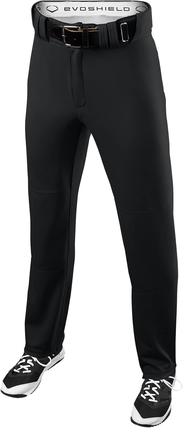 EvoShield Youth Salute Baseball Uniform Pants - Open Bottom and Knicker Style - Pinstripe and Solid