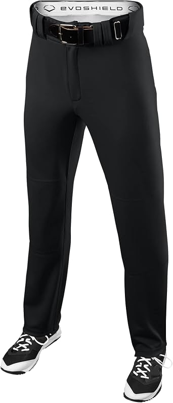 EvoShield Youth Salute Baseball Uniform Pants - Open Bottom and Knicker Style - Pinstripe and Solid