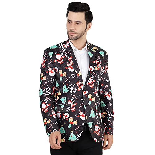 Image of WINTAGE Men's Dust Free Velvet Christmas Blazer
