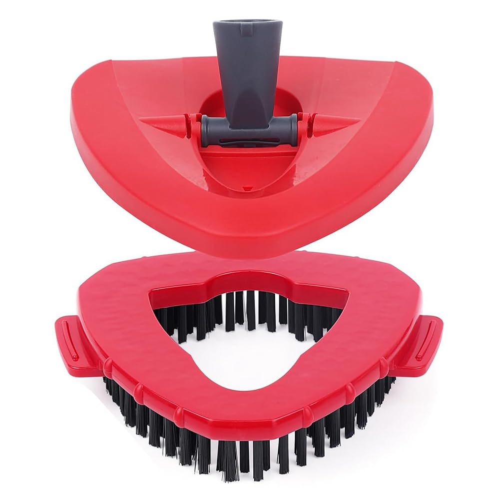 CTRLZS Premium Triangular Brush Head Replacement for Efficient Floor and Bathtub Cleaning
