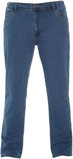 Jeans Strech Uomo Taglie Forti Maxfort - Nero, Vita 68 Cm, Lunghezza 136 Cm - Foto 5