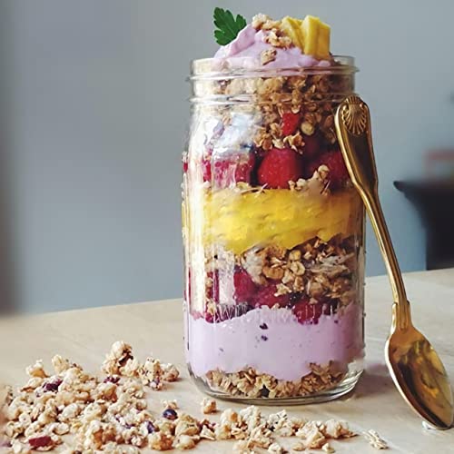 Tebery Barattolo in vetro trasparente da 907 ml