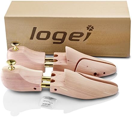 logei® (1 pair) Cedar Wood Shoe Tree Shoe Stretcher Shaper size: 41-42