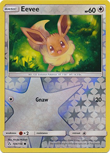 Pokemon - Eevee - 104/156 - Common - Reverse Holo - Sun & Moon: Ultra Prism #TOP17