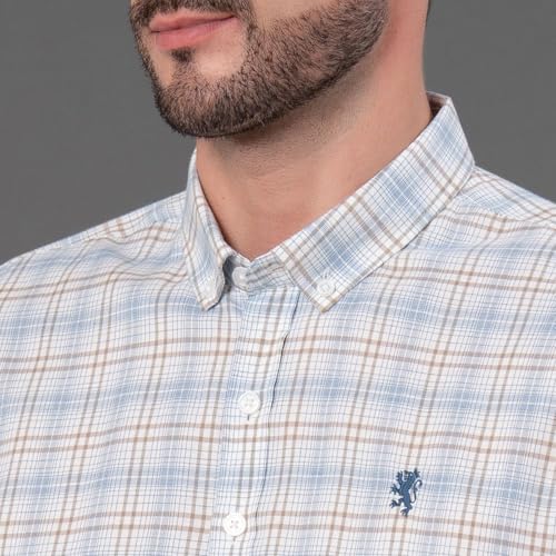 Image of Red Tape Men's Cotton Regular Fit Shirt