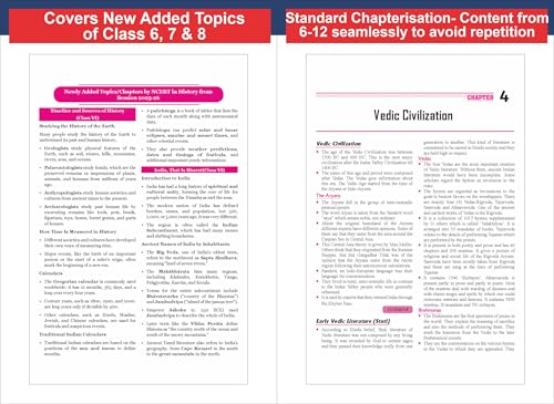 Image of Disha Combo (5 Books) History, Political Science, Economics, Gen Science & Geography NCERT Digest (Class 6 - 12) for UPSC & State PSC Civil Services 3rd Edn | Old + New NCERT + TN | Prelims & Mains