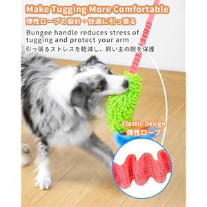 SCHITEC-Tug-Toy-for-Dogs-Bungee-Tug-of-War-Rope-Toys-with-Squeaky-Sound-for-Small-Medium-Large-Dog-Puppy-Training-Pull-Toy-for-Exercise-Interactive-Play-Games - Cucciolini Doodles SCHITEC-Tug-Toy-for-Dogs-Bungee-Tug-of-War-Rope-Toys-with-Squeaky-Sound-for-Small-Medium-Large-Dog-Puppy-Training-Pull-Toy-for-Exercise-Interactive-Play-Games
