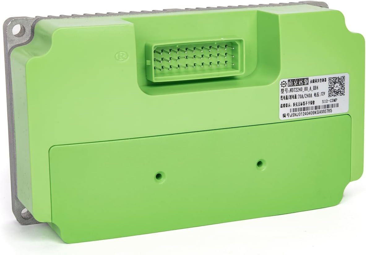 Top view of GregYoung Fardriver Controller ND72240 showing the main connector port