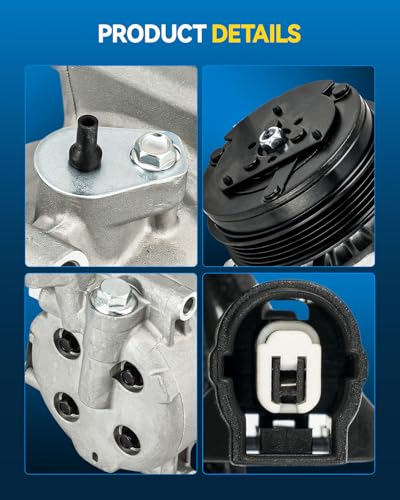 Image of PHILTOP CO11312Z Air Conditioner AC Compressor with Clutch for Honda Fit 2009-2012, 2013 1.5L
