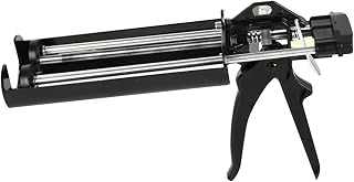 Dubbelrör Caulking Slang Två-komponent Glu Applicator Manual Lim Gun Caulk for keramiska kakel SEAM Hem reparationsverktyg