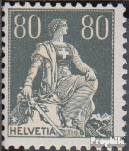 Sellos de colección Prophila Suiza 141y papel estucado nuevo MNH año 1940