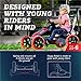 Berg Pedal Car Reppy Rebel with soundbox | Pedal Go Kart, Ride On Toys for Boys and Girls, Go Kart, Outdoor Games and Outdoor Toys, Adaptable to Body Lenght, Pedal Cart, Go Cart for Ages 2.5-6 Years