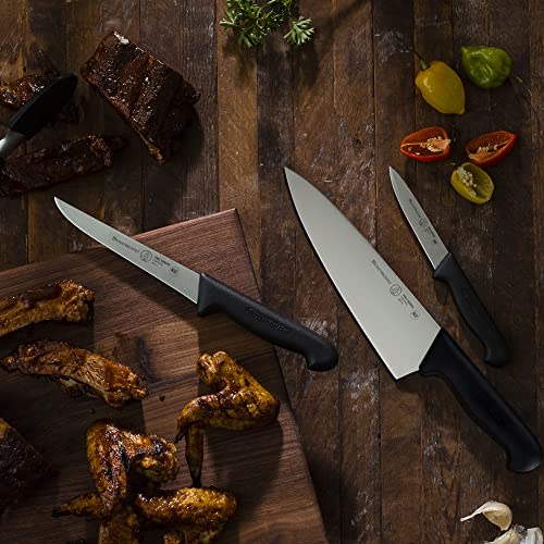 Messermeister Pro Series 6” Stiff Boning Knife - German X50 Stainless Steel & Nsf-Approved Polyfibre Handle - 15-Degree Edge, Rust Resistant & Easy To Maintain - Made In Portugal #TOP5
