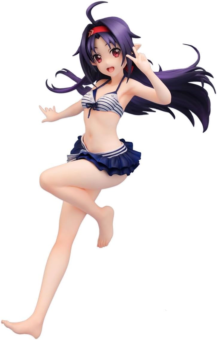 Hobby Stock Sword Art Online -Alicization- War of Underworld: Yuuki (Swimsuit Version) 1:7 Scale PVC Figure, Multicolor