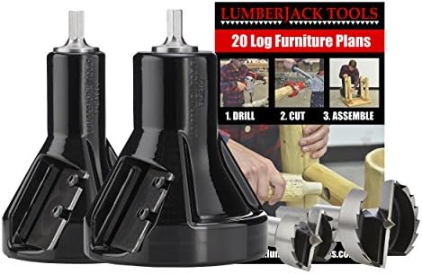 Lumberjack Tools 1" & 2" Commercial Starter Kit (CSK2) , Black