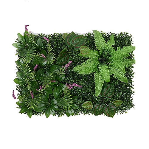 Art Mural Artificiel en Soie Plantes Vertes Eucalyptus Vif Feuilles de Vigne Vigne Faux Feuilles pour la Maison Mariage Fausses Plantes 60x40cm (5)