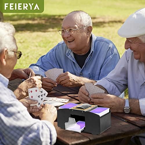 FEIERYA Automatic Card Shuffler 2 Deck - 1