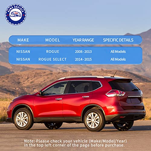 Hawk Brother Front Left Right Lower Control Arm Ball Joint Stabilizer Sway Bar Tie Rod End Link Assembly Replacement For Nissan Rogue 2008-2013 Rogue Select 2014-2015 10Pcs Suspension Kit #TOP1