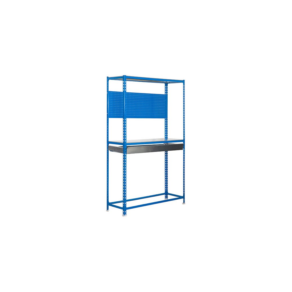 SIMONRACK 8435104944196 2000 x 1000 x 400 mm 180 kg Capacity 3/400 Simonracing Mega Plus Box Shelving - Blue