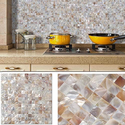 最安値挑戦 シェル タイル シート 防水 壁紙 貝殻 リメイク Diy 模様替え 賃貸 簡単 リアルサープラス Www Ijqr Net