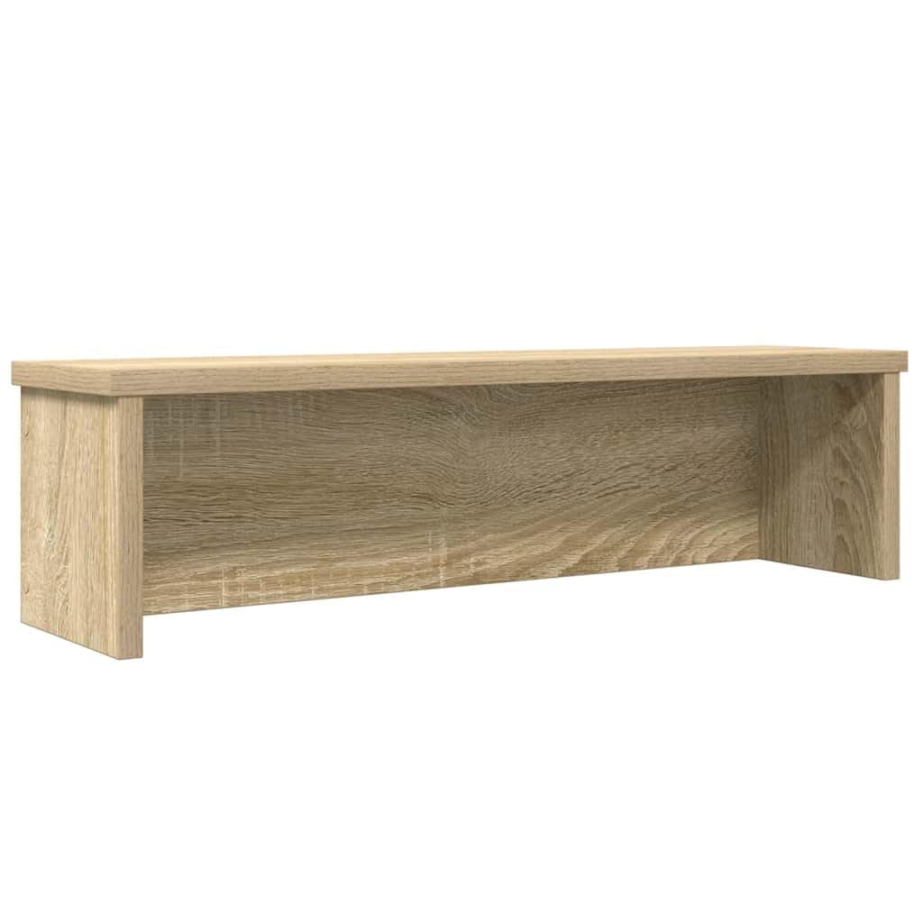 vidaXL Kitchen Rack Stackable Sonoma Oak 60x15x16 cm Engineered Wood, kitchen storage shelf, cabinet organizer, kitchen counter shelf