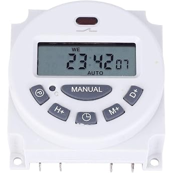 CN101A 24V Digital LCD Timer Programmable Timer Microcomputer Timer Switch