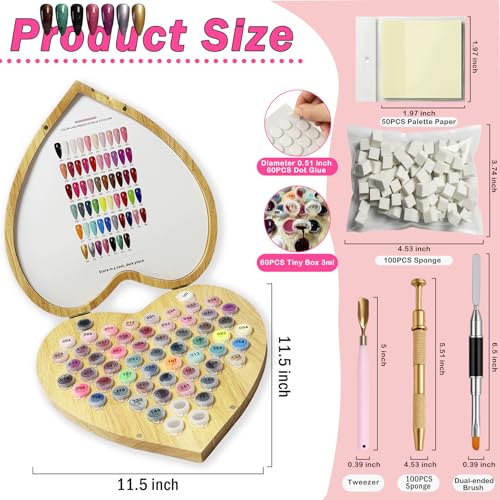 Kit de Gel para Uñas con 57 Colores Ombre y Herramientas miniatura 3