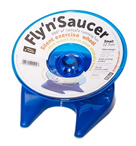 Sharples Flying Saucer Exercise Wheel Animal Toy, Small, 5-Inch (Assorted Color) - Image 4