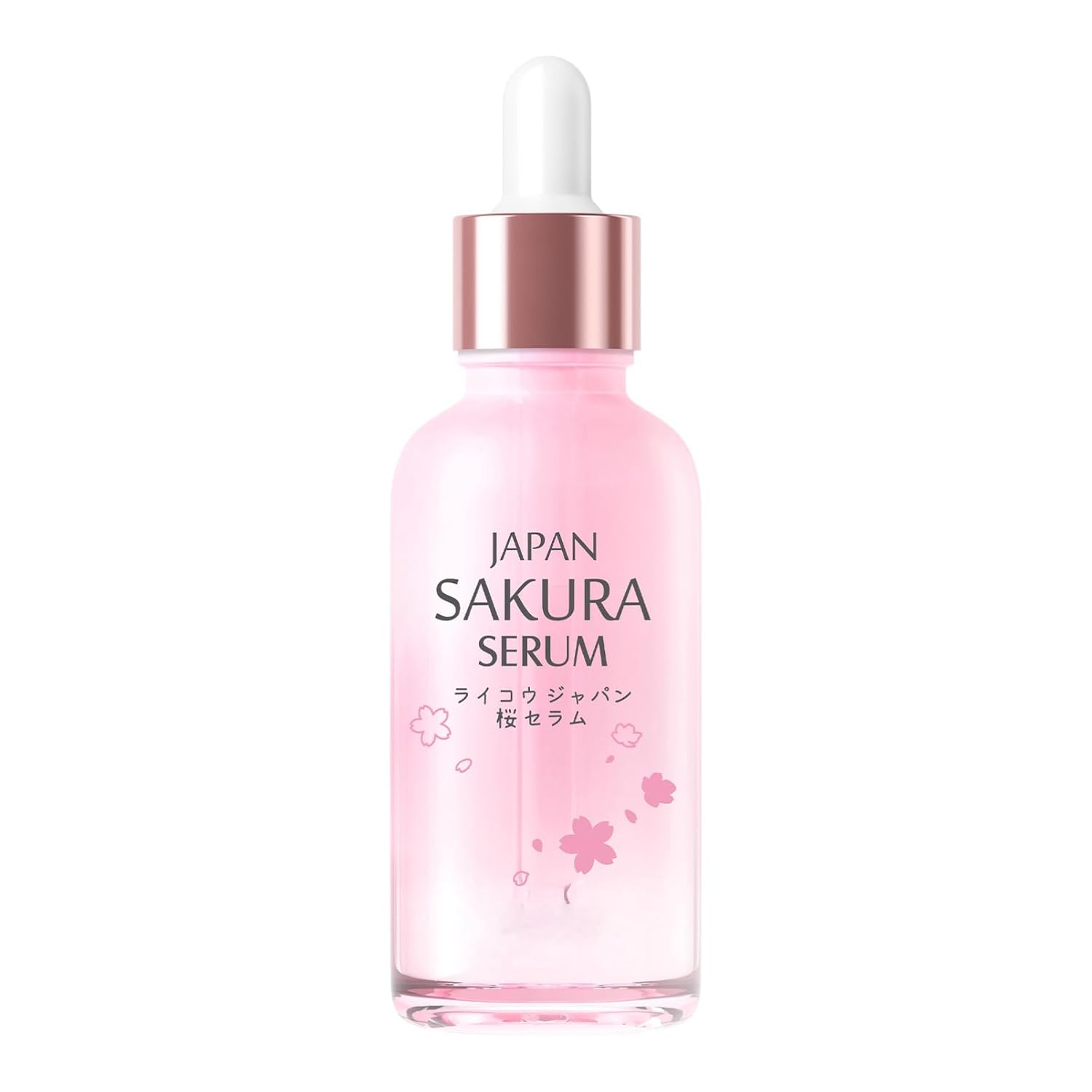 Alvivi 30ml Cherry Blossom Face Serum Daily Plumping Essence for Nourished Smooth Skin Pink One Size