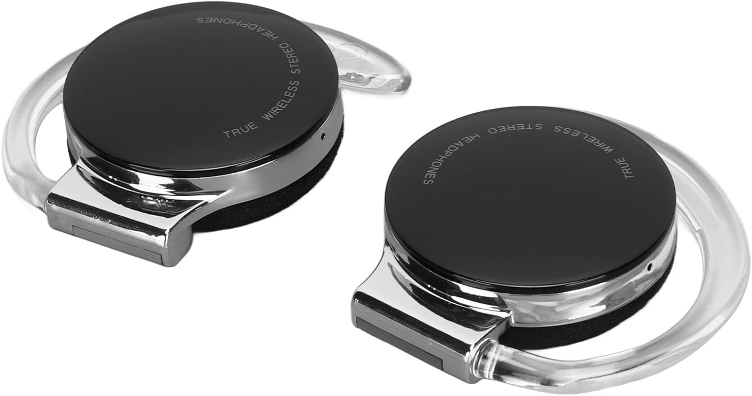 Earbuds with Superior Sound, Binaural HD Calling, Long Battery Life, Glowing Mode, IPX5 (Black)