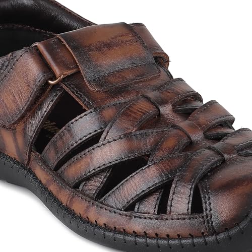 Image of Red Chief Genuine Leather Sandal for Men | RC3993