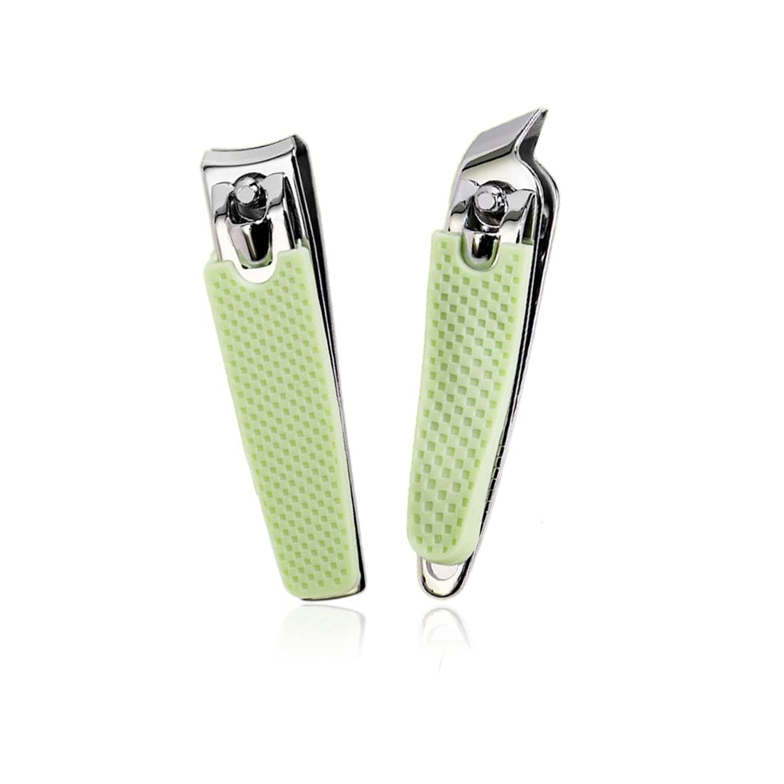 DULSPUE Kit uñas para bebé - cortauñas bebé 3 piezas, tijeras para manicura y pedicura recién nacidos, regalos para nuevas madres bebés, niños pequeños y niños, mango silicona con seguridad