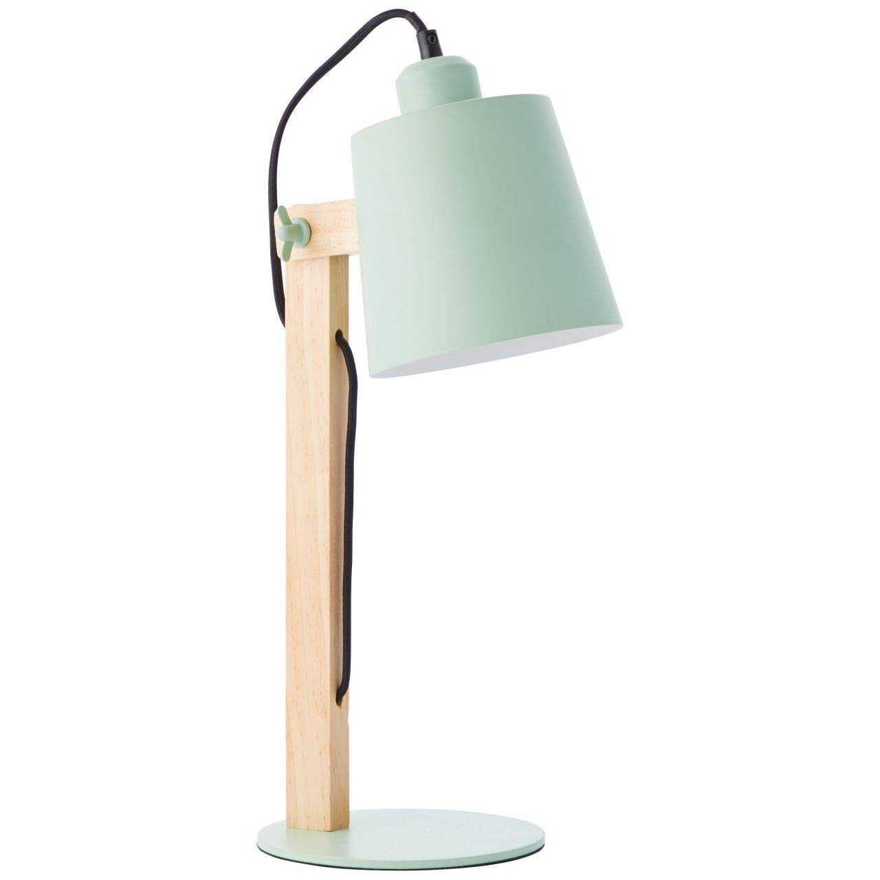 Brilliant Lampe Swivel Tischleuchte grün matt | 1x A60, E27, geeignet für Normallampen (nicht enthalten) | Mit Schnurzwischenschalter