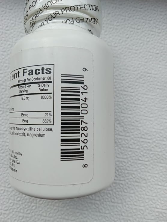 Natural Living Iodine Plus 2 for Low Thyroid - 5 Bottles