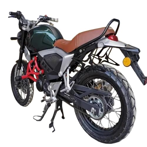 Porte-bagages moto CB190SS support de siège arrière robuste noir