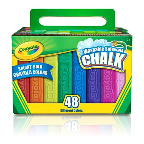 Crayola 48 Tizas de Suelo Lavables Cover
