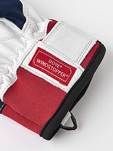 Hestra Outdoor Work Gloves: Ergo Grip Riding Cold Weather Gloves, Navy/Off White, 8 #TOP4