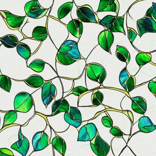 SOMWISE Frosted Glass Window Frosting Film Window Privacy Film One Way Privacy Windows Clings Static Cling Home Room Bathroom Spring Decor Car Decorations Tint Door Cover Renter Friendly Stickers