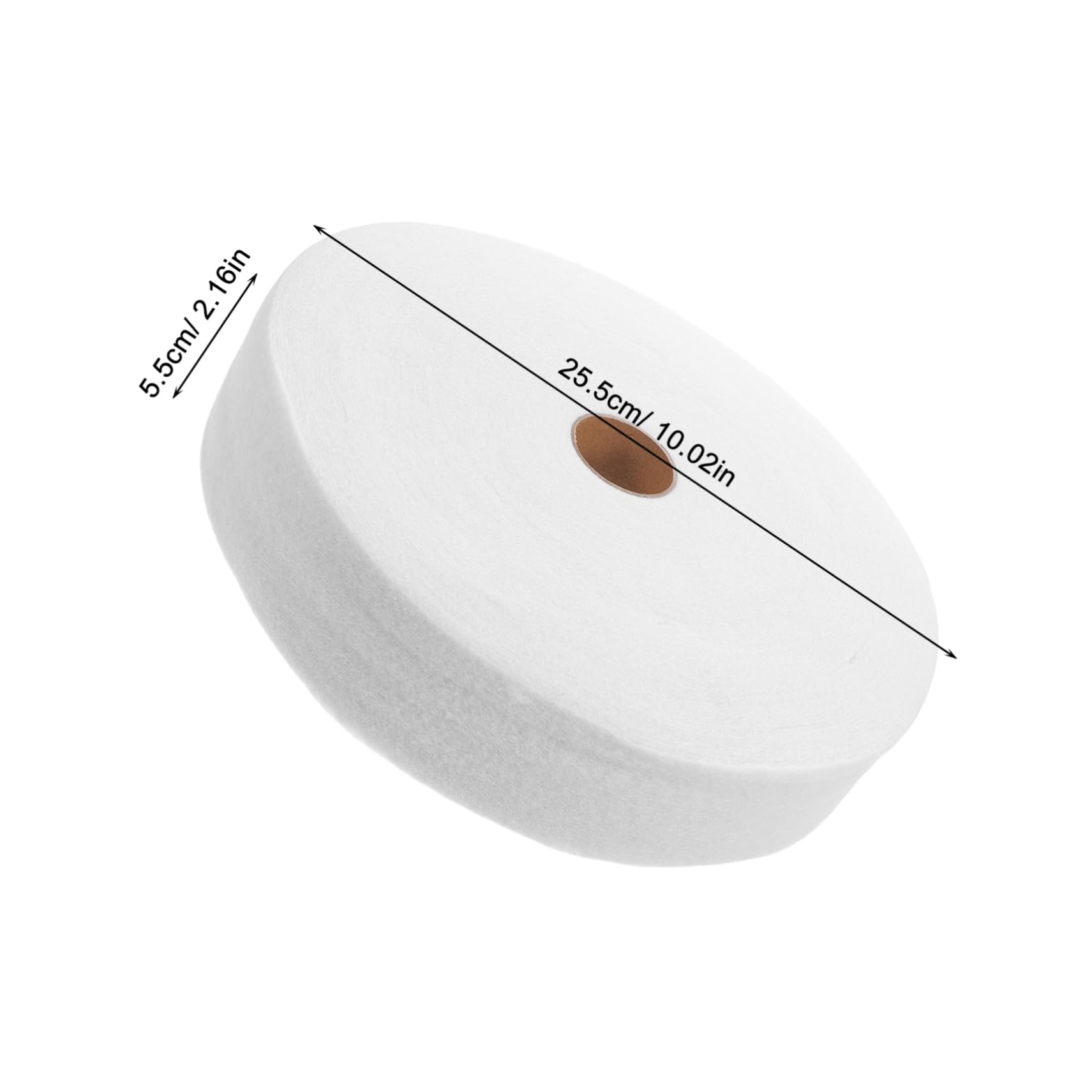 DOITOOL 2 Rolls Natural Fiber Cotton Batting Roll for Quilting Rug Making and Wallet Crafting Breathable Cotton for Winter Needle