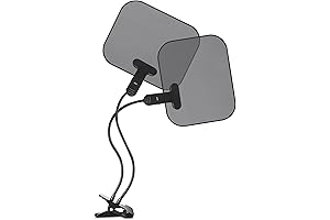 2pcs Laptop Sun Shade with Adjustable Clip Stand, Essential Outdoor Computer Sun Shade