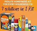 Pidilite Home Improvement Kit Containing 7 Solutions - Fevistik, Fevikwik, BriteO, Fevicol MR, Shoefix,M-Seal and WD 40 gallery image