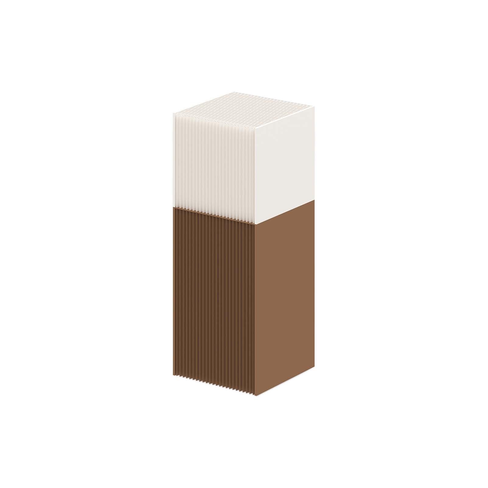Présentoir pièce maîtresse carton pliable 30x108cm robuste