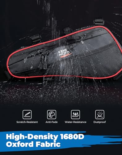 Alforjas para puertas traseras KEMIMOTO compatibles con Polaris RZR XP 4 1000 2014-2023, pack de 2, tela 1680D miniatura 6