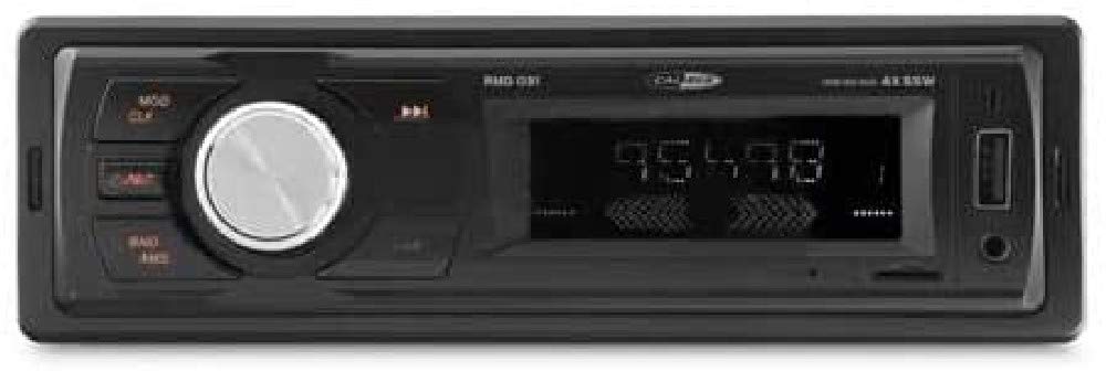 Caliber CALRMD030 FM Tuner with USB/SD Reader & Aux-Input Red Display